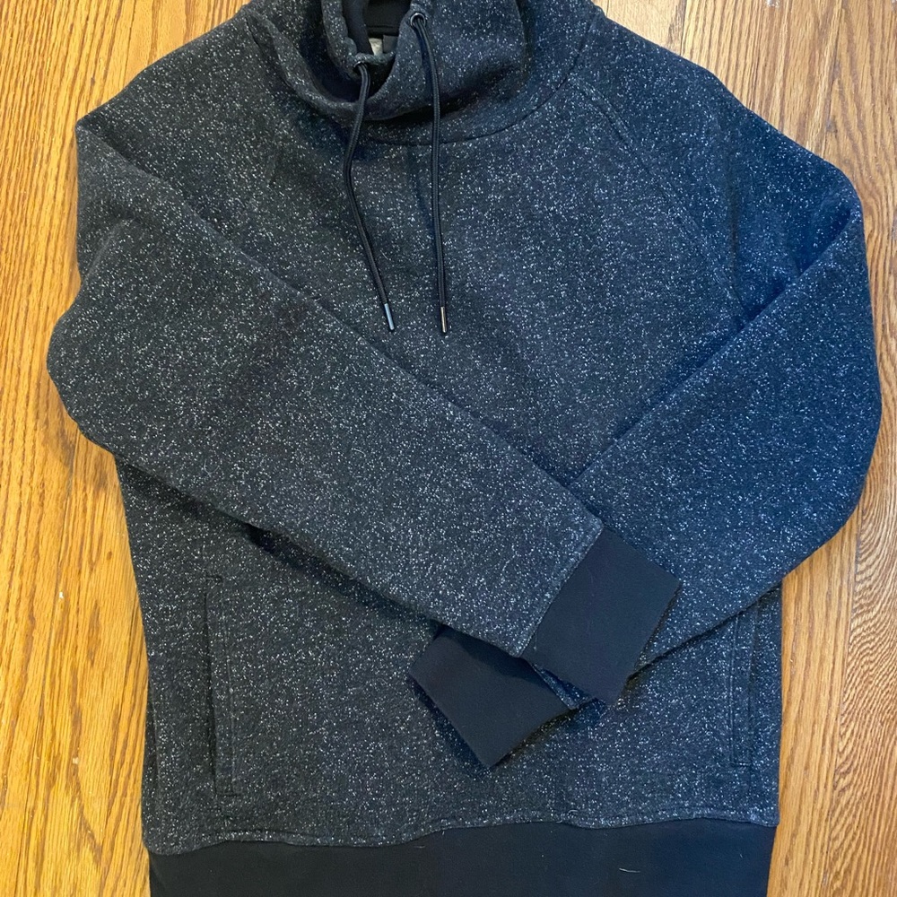 Men’s Cowl Neck Sweatshirt, Small